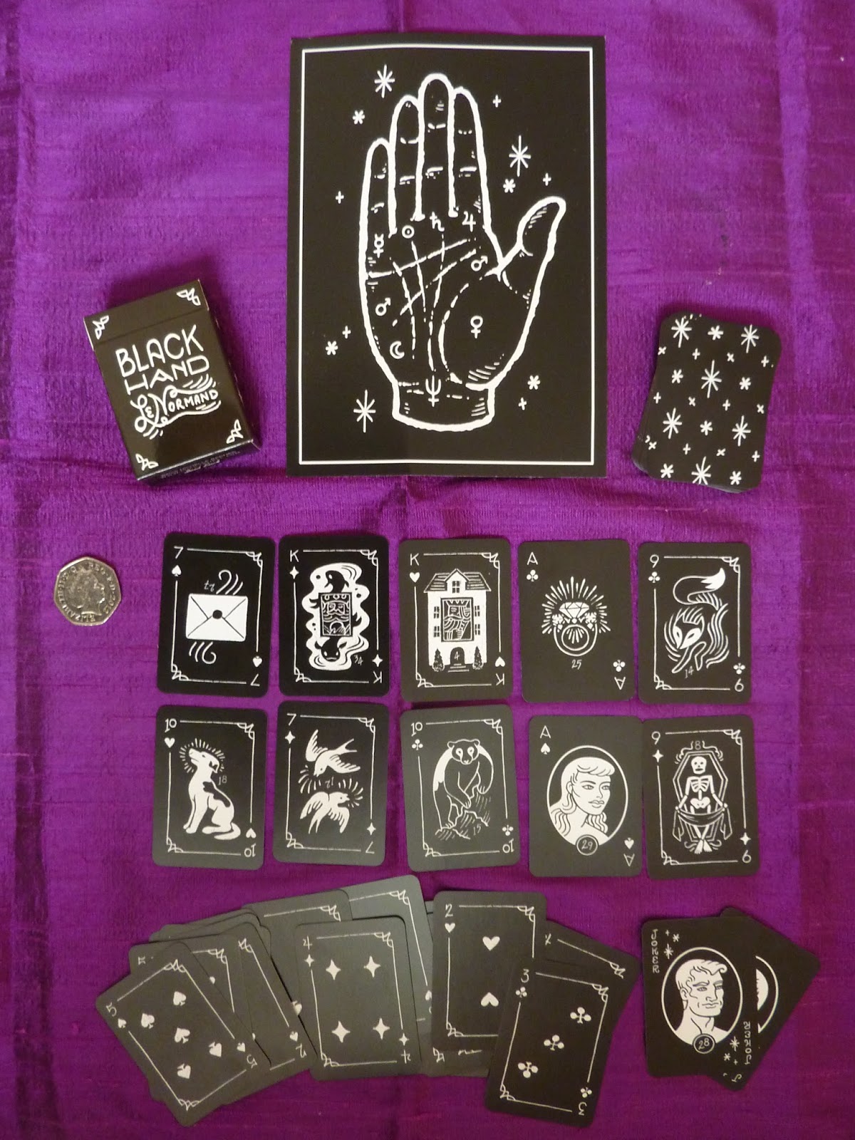 Rowan Tarot: Revealing the Black Hand Lenormand