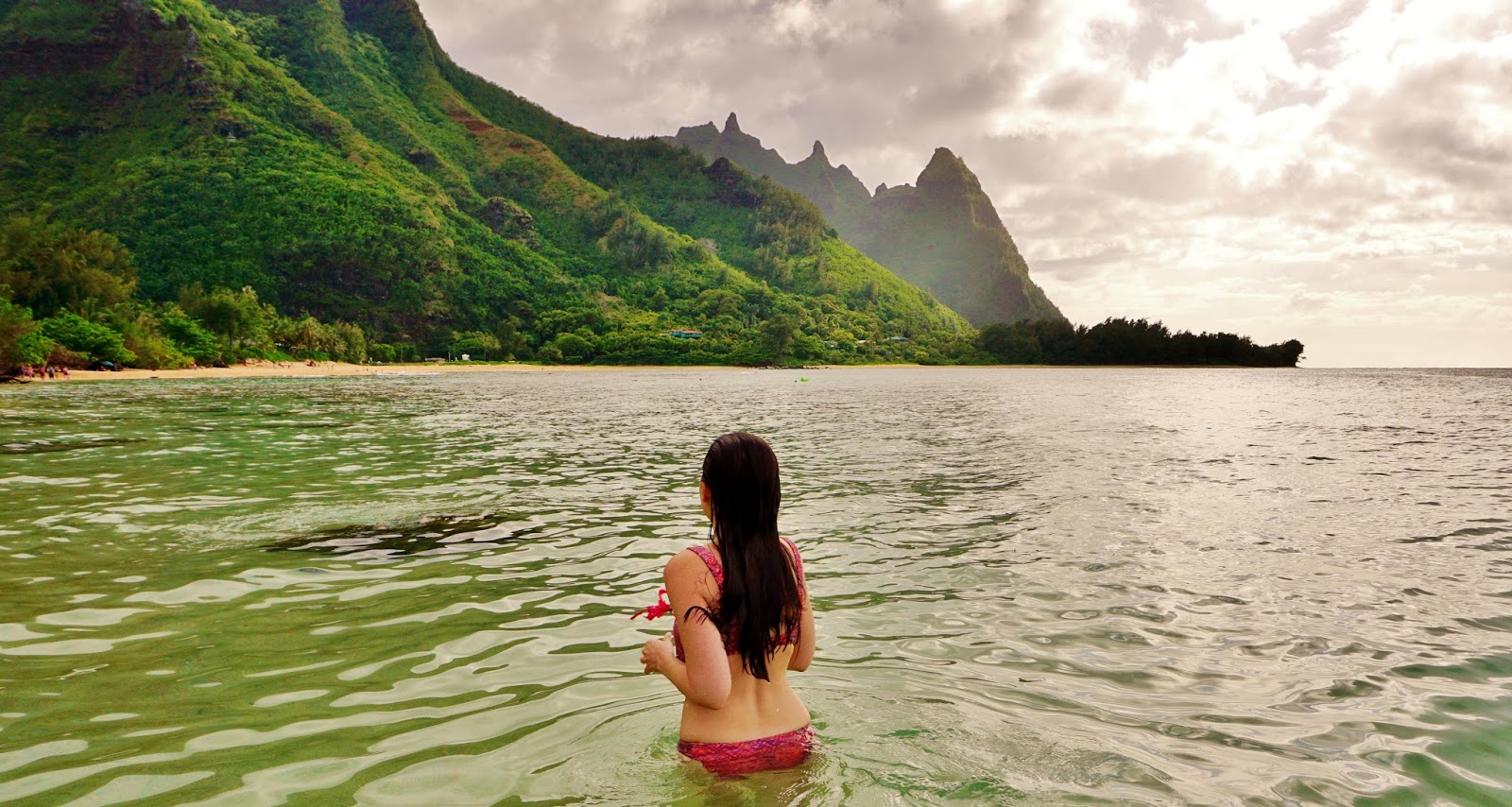 Freed Up Girl KauaiTunnels Beach