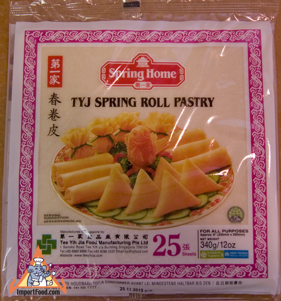 egg roll wrappers Dynasty Egg Roll Spring Roll Wrappers