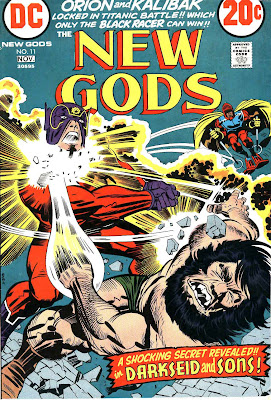New Gods v1 #11 dc bronze age comic book cover art by Jack Kirby