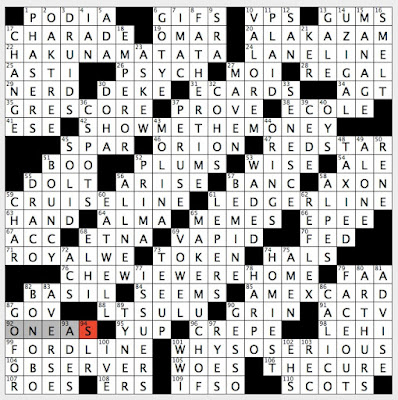 Rex Parker Does the NYT Crossword Puzzle: Hong Kong action hero