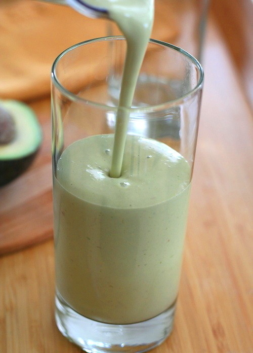 Avocado Green Tea Power shake Avocado Green Tea Power shake
