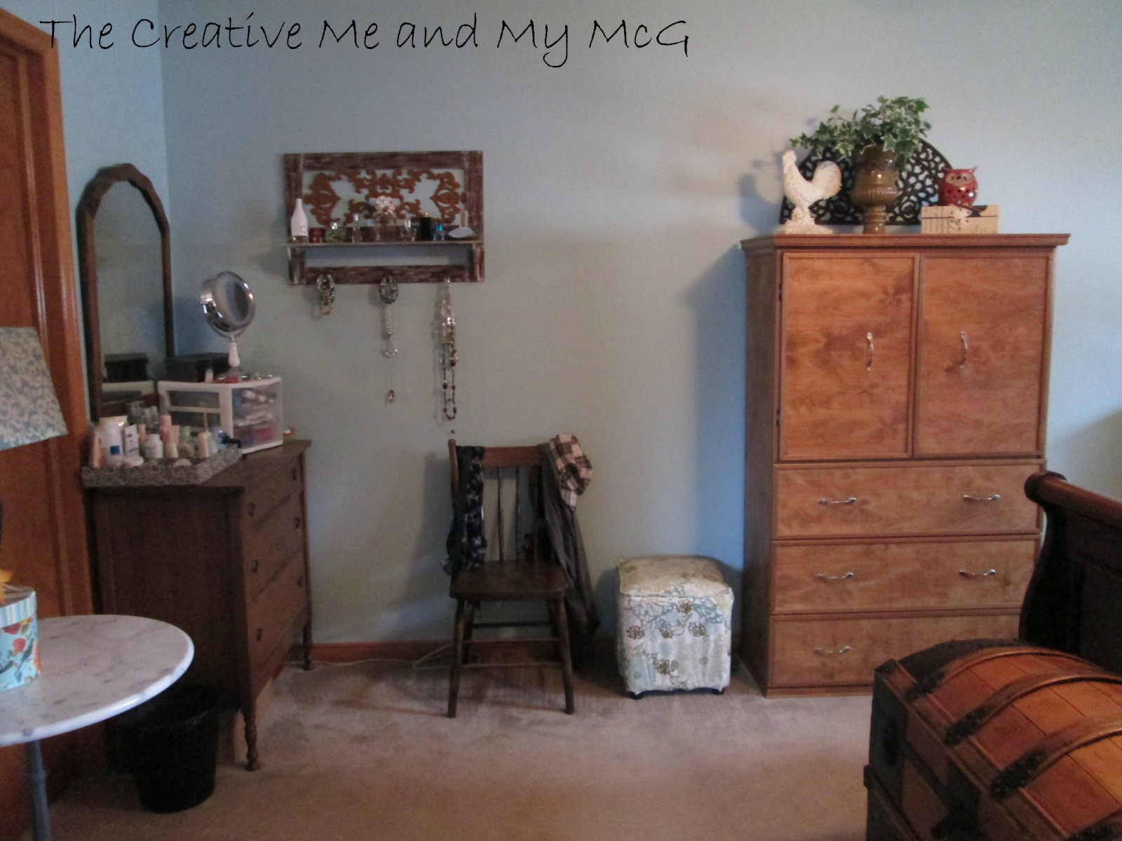 The Creative Me and My McG: No Cost Changes in the Master Bedroom!
