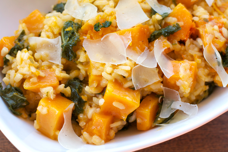 A Less Processed Life What's For Dinner Baked Butternut Squash Risotto