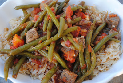 Loubieh Bil Lahme Recipe Lubieh Bil Lahme is definite comfort food and perfect for a chilly day Loubieh Bil Lahme Recipe