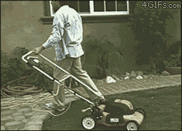 Runaway Lawnmower! | Tumblr Graphics