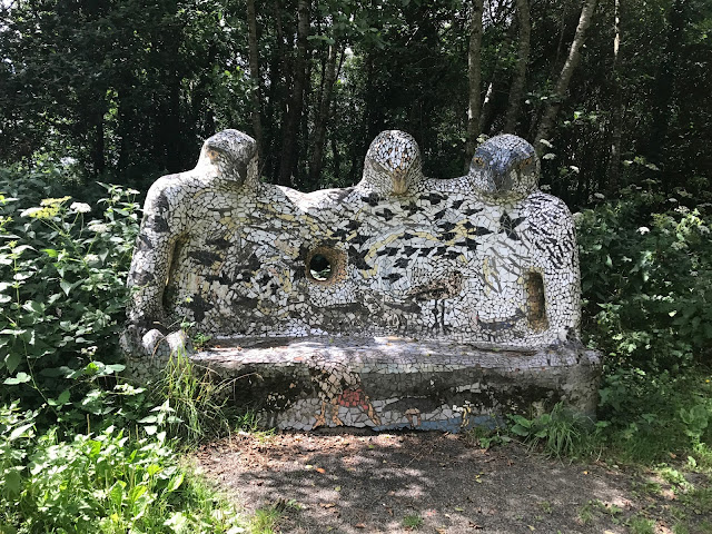 Sculpture along the Tarka Trail, somewhere south of Bideford