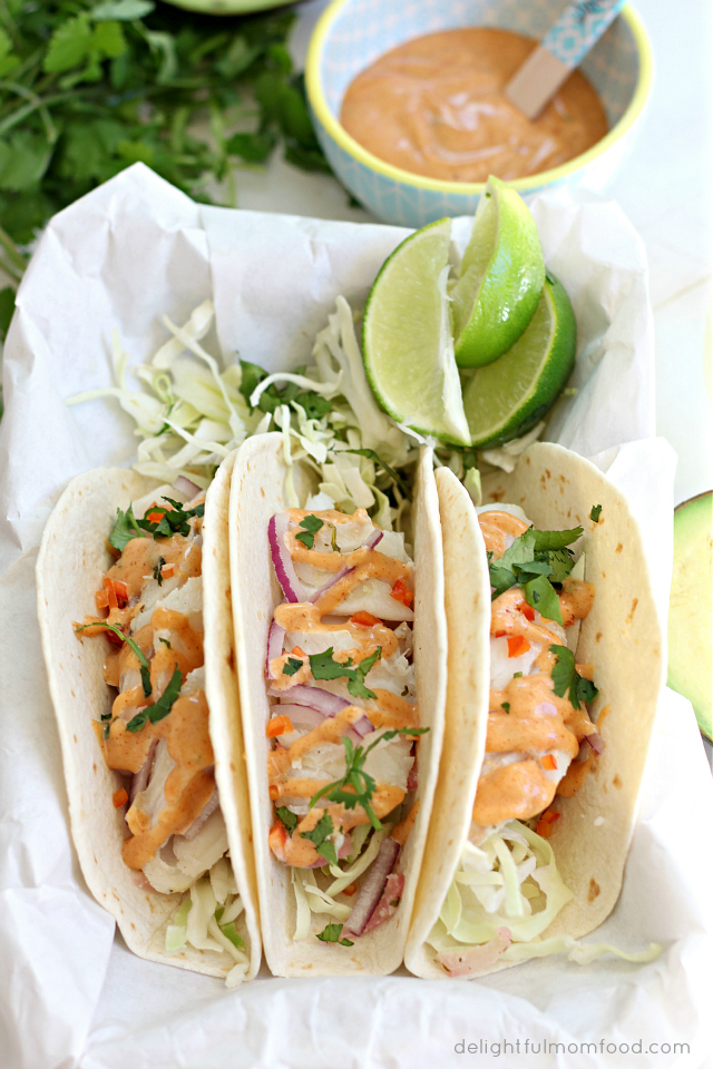 COD FISH TACOS WITH SOUTHWEST SAUCE BEST RECIPES