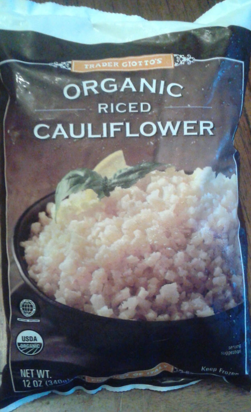 What's Good at Trader Joe's? Trader Giotto's Organic Riced Cauliflower