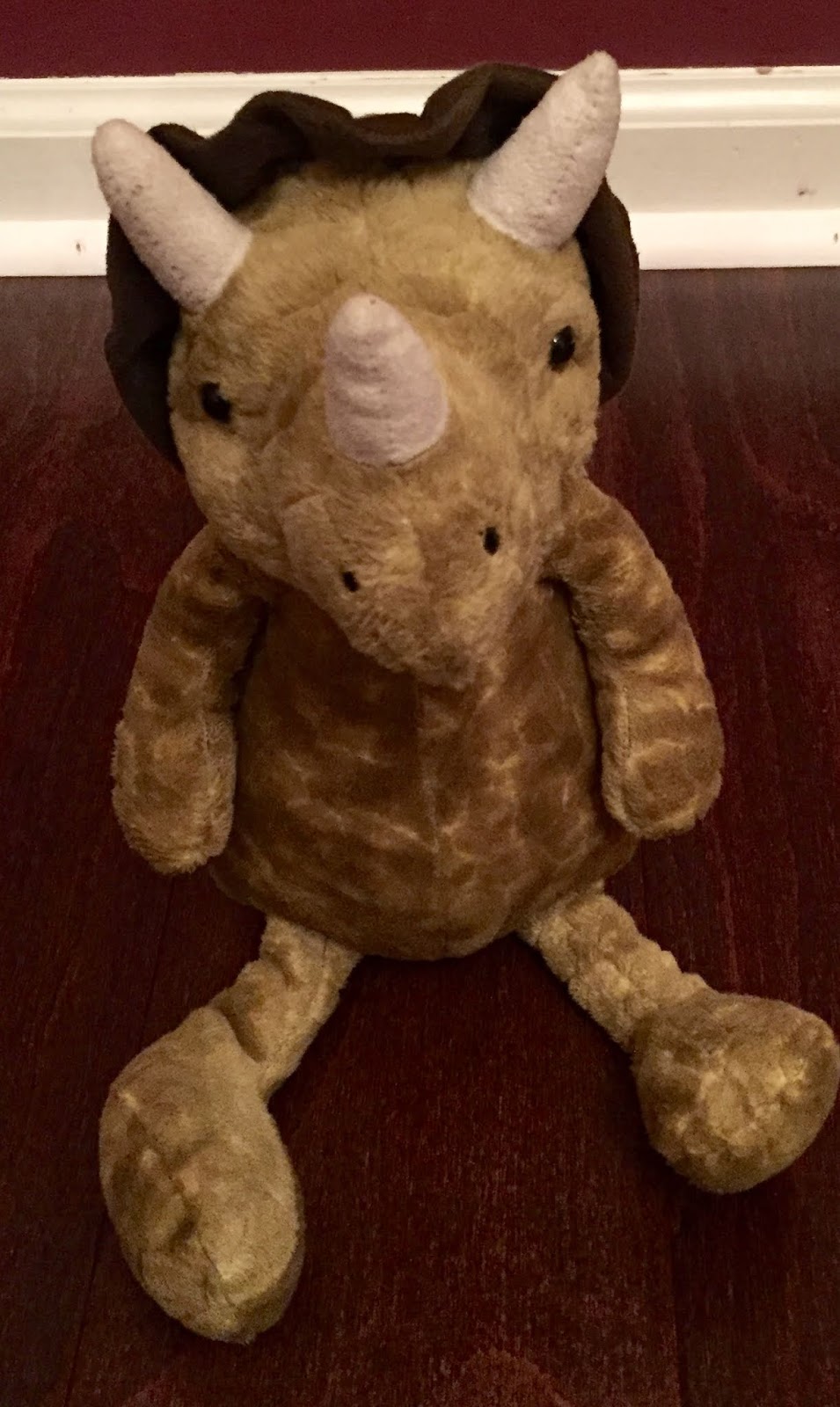 jellycat trevor triceratops
