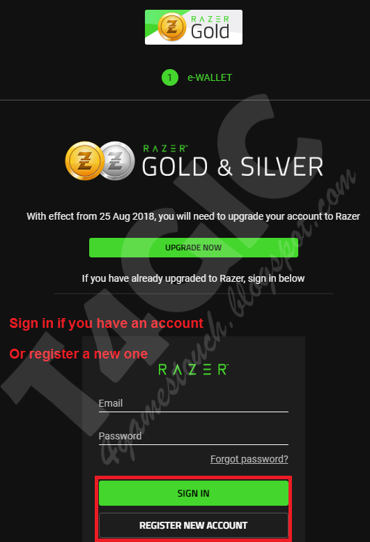 Touch 4Games Blog Razer Gold / MOL Points