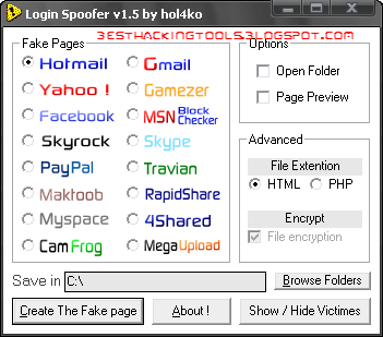 login spoofer 2011