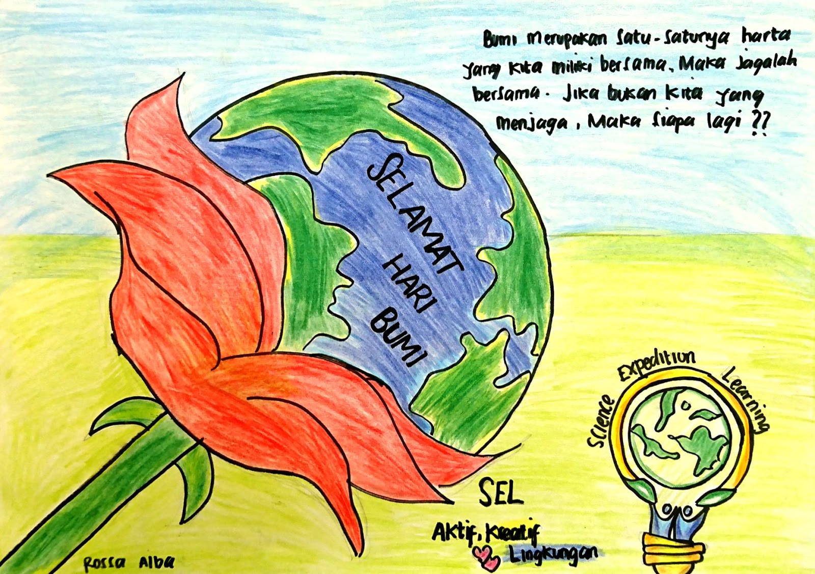 Poster Tentang Selamatkan Bumi