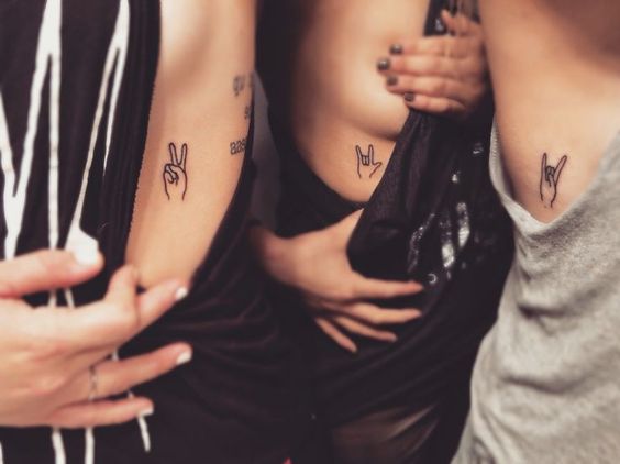 tatuagens para fazer com sua melhor amiga