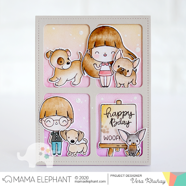 moccavanila by vera rhuhay: MAMA ELEPHANT - MY PET PUPPIES
