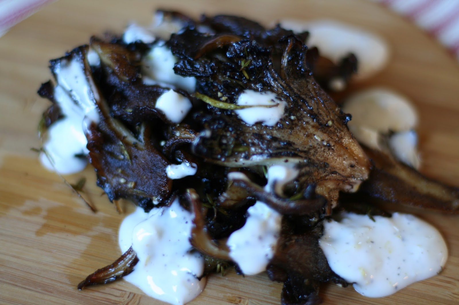 You have to cook it right Roasted Hen of the Woods Mushroom with Lemon