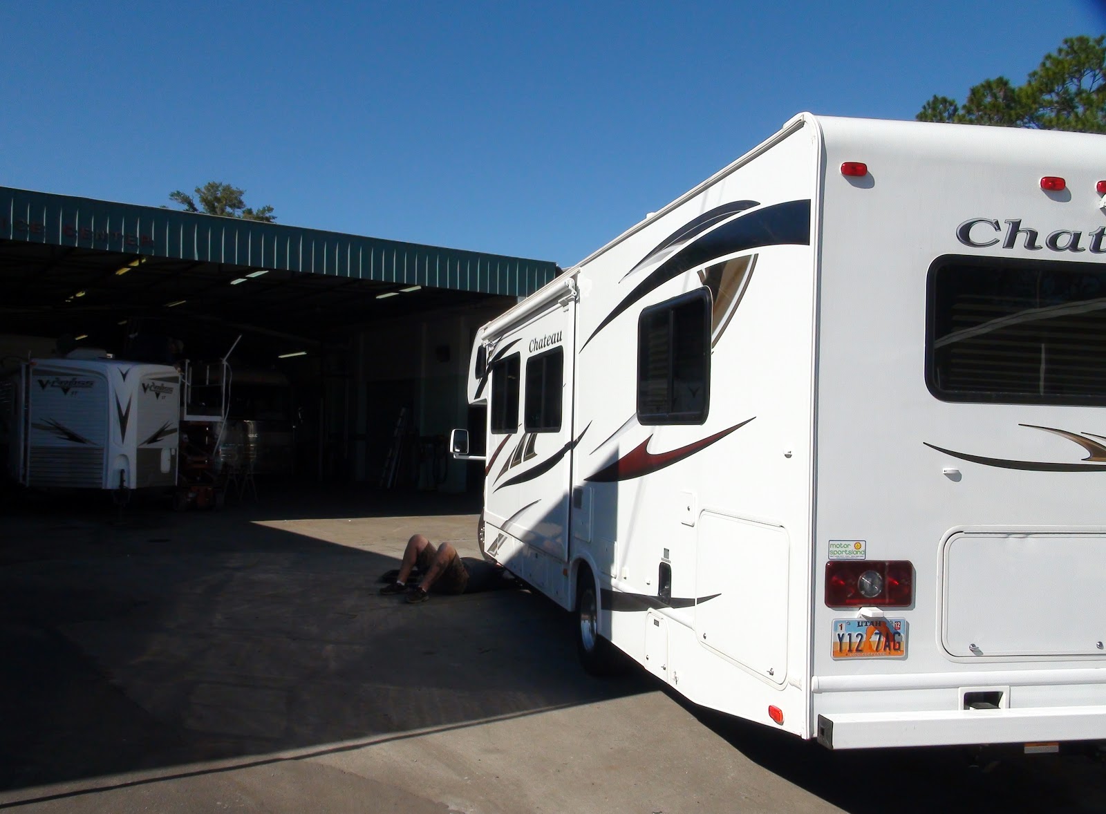 CAMP HOST Jobs RV Repair Shop 2 Visit