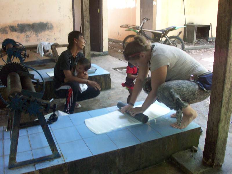 Rubber Sheet Processing