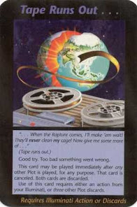 Illuminati Card about the RAPTURE.