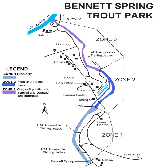 Spring State Park Campground Map