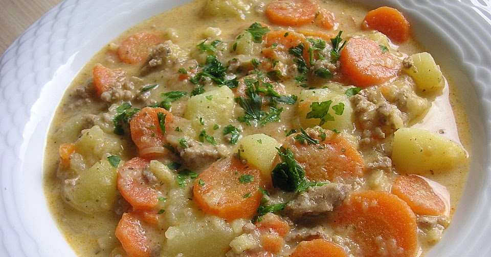 Kartoffel Hackfleisch Topf mit Schmand und Möhren - Leckere Rezepte Kartoffel Hackfleisch Topf mit Schmand und Möhren - Leckere Rezepte