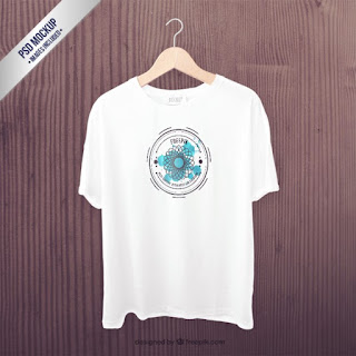 Download template kaos lengkap format psd gratis