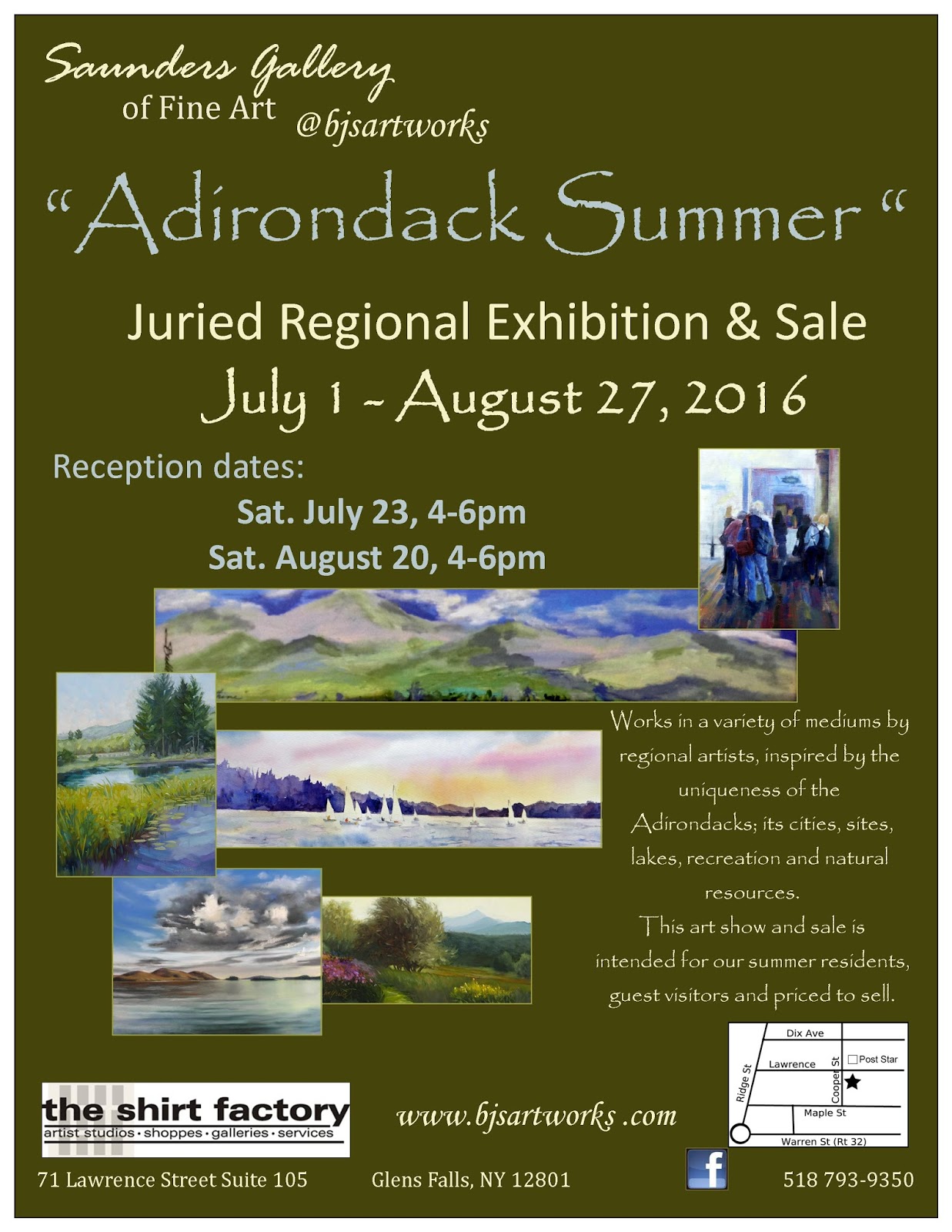 saunders gallery of fine art at bjsartworks fine custom framing flyer for fine artist services