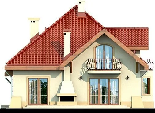 desain rumah rumah eropa sederhana