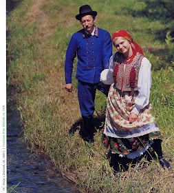 FolkCostume&Embroidery: Mens Krakow costume.