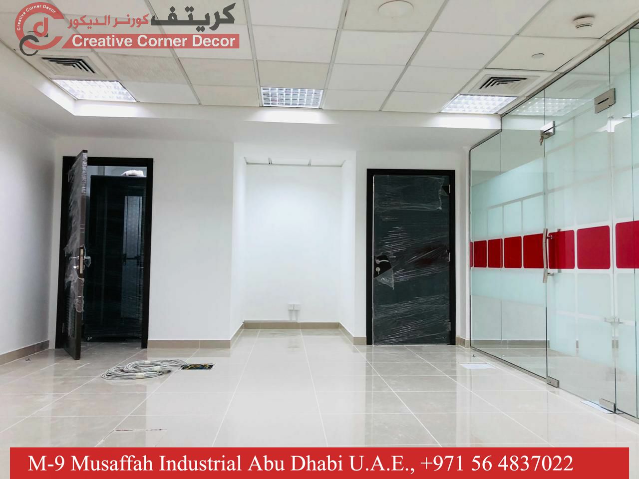 Glass Partition and Wooden Partitions in UAE Glass Partition