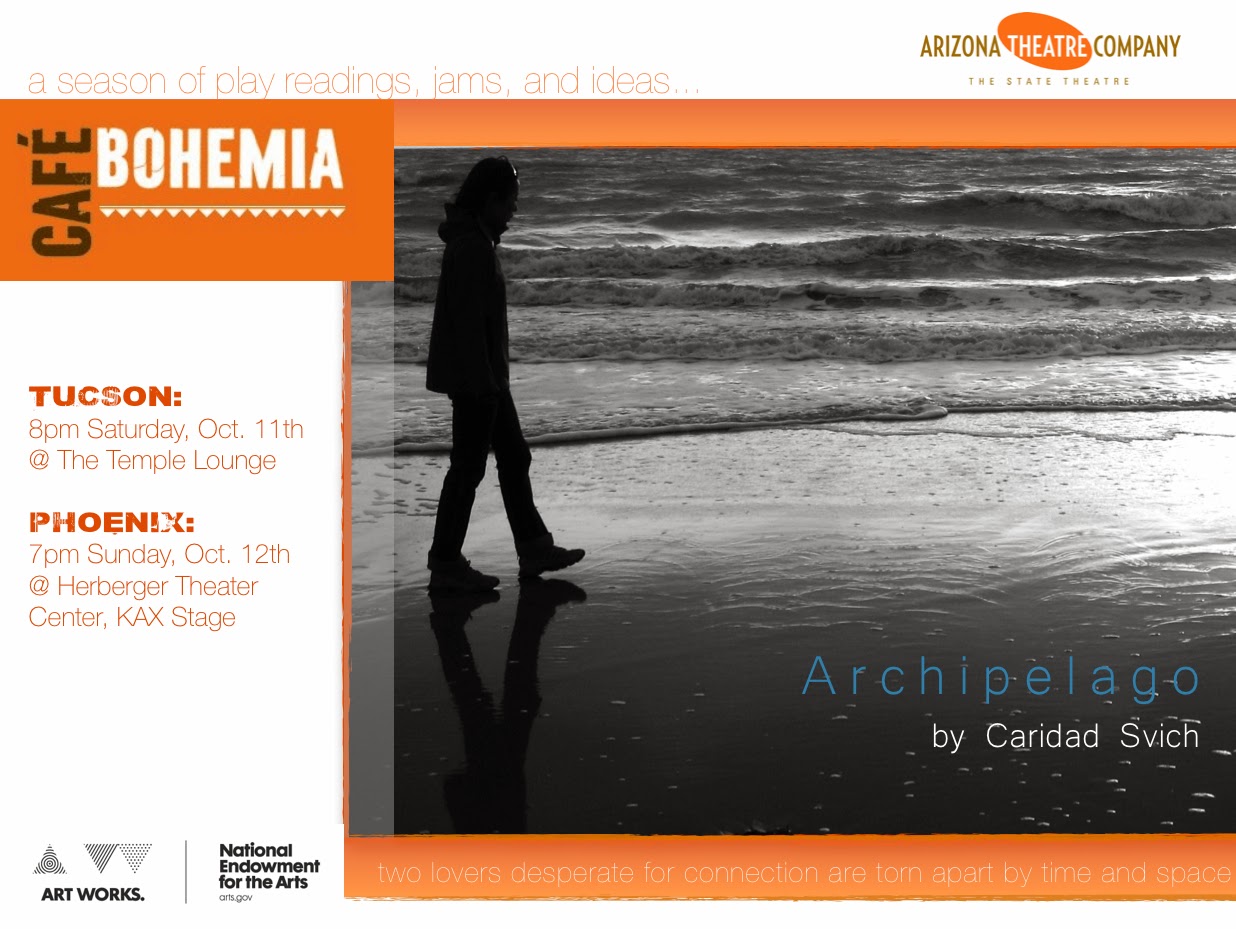 ATC's Cafe Bohemia Archipelago by Caridad Svich Reserve Your Seat Now!