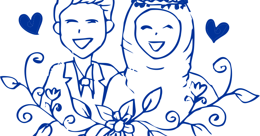 Template Pernikahan KARTUN MUSLIM VECTOR CorelDRAW CDR Template Corel Template Pernikahan KARTUN MUSLIM VECTOR CorelDRAW CDR Template Corel