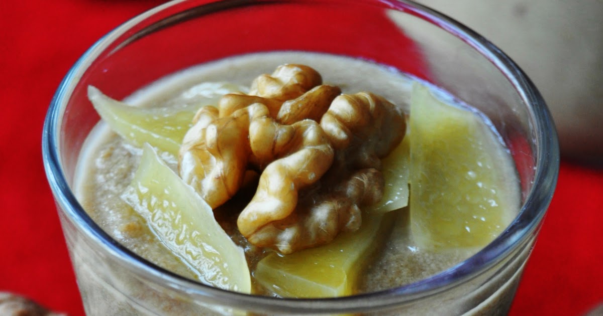 GÂTEAUX EN ESPAGNE: Recette de crème aux noix