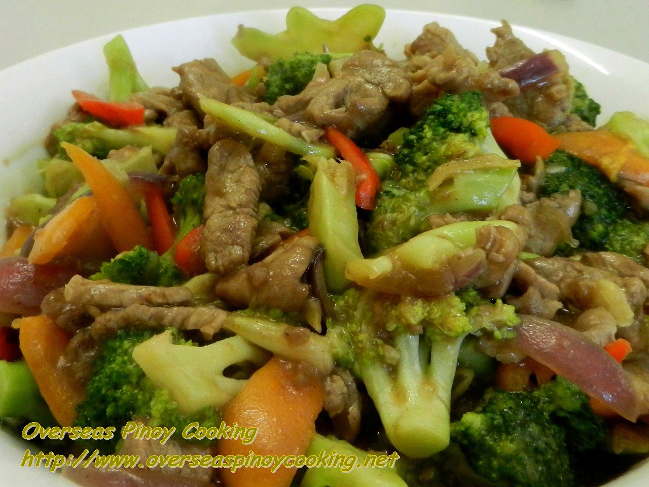 Pork and Broccoli Stirfry