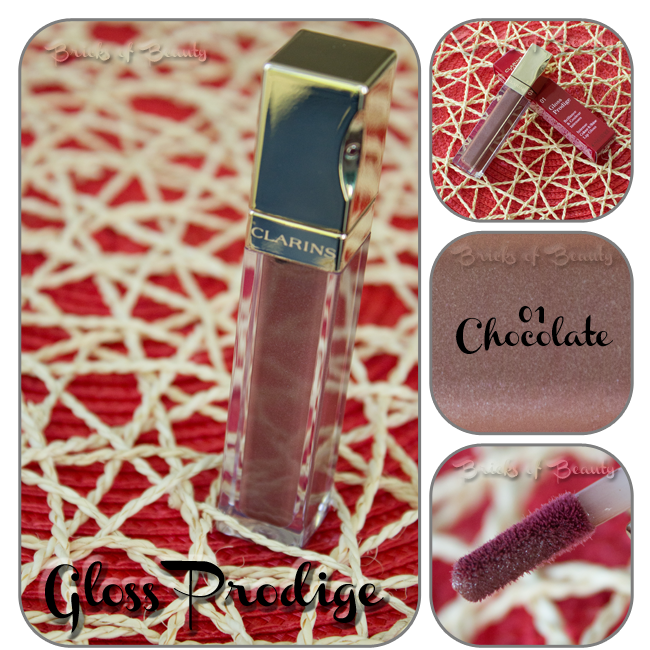 Bricks of Beauty Clarins Gloss Prodige 01 Chocolate