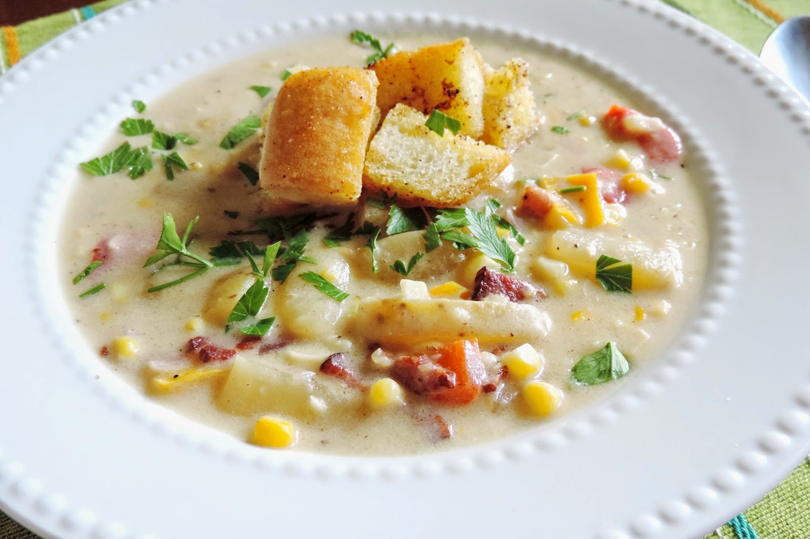 Sweet Corn Chowder The Kitchen Wife