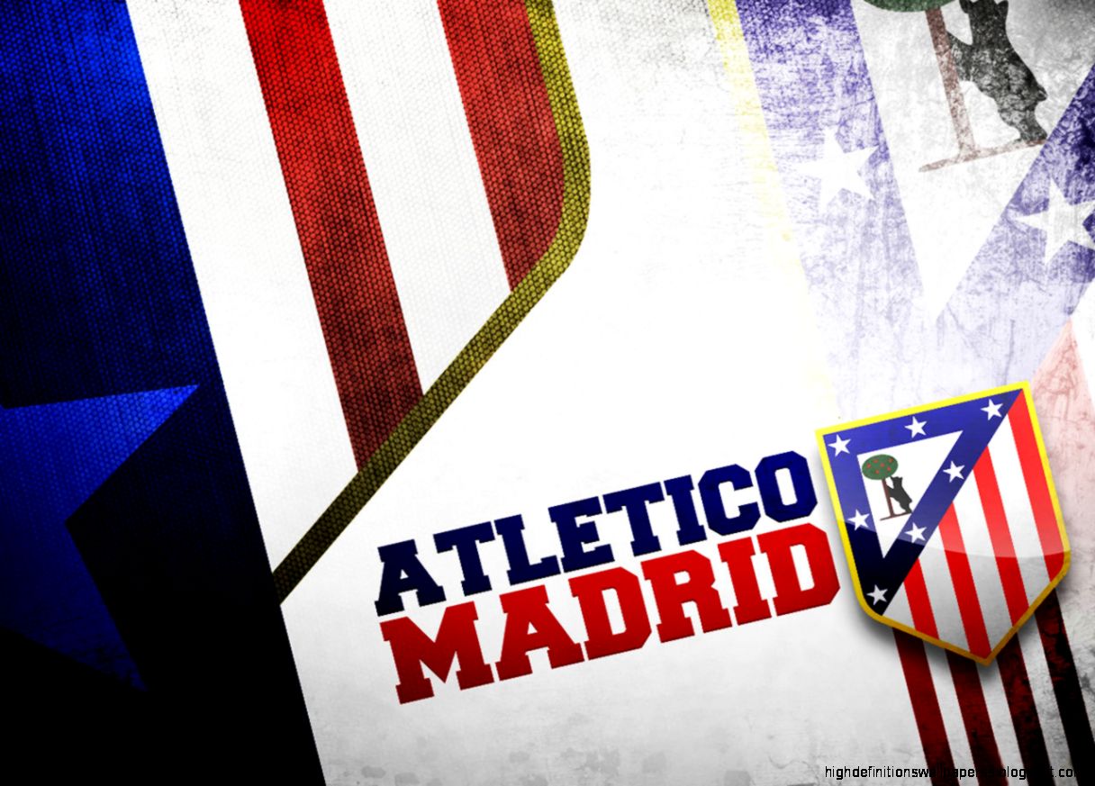 New Atletico Madrid FC Logo Wallpaper HD for Desktop Background