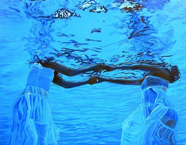 Miguel Hernández - Angels Underwater - Joy at the Pool