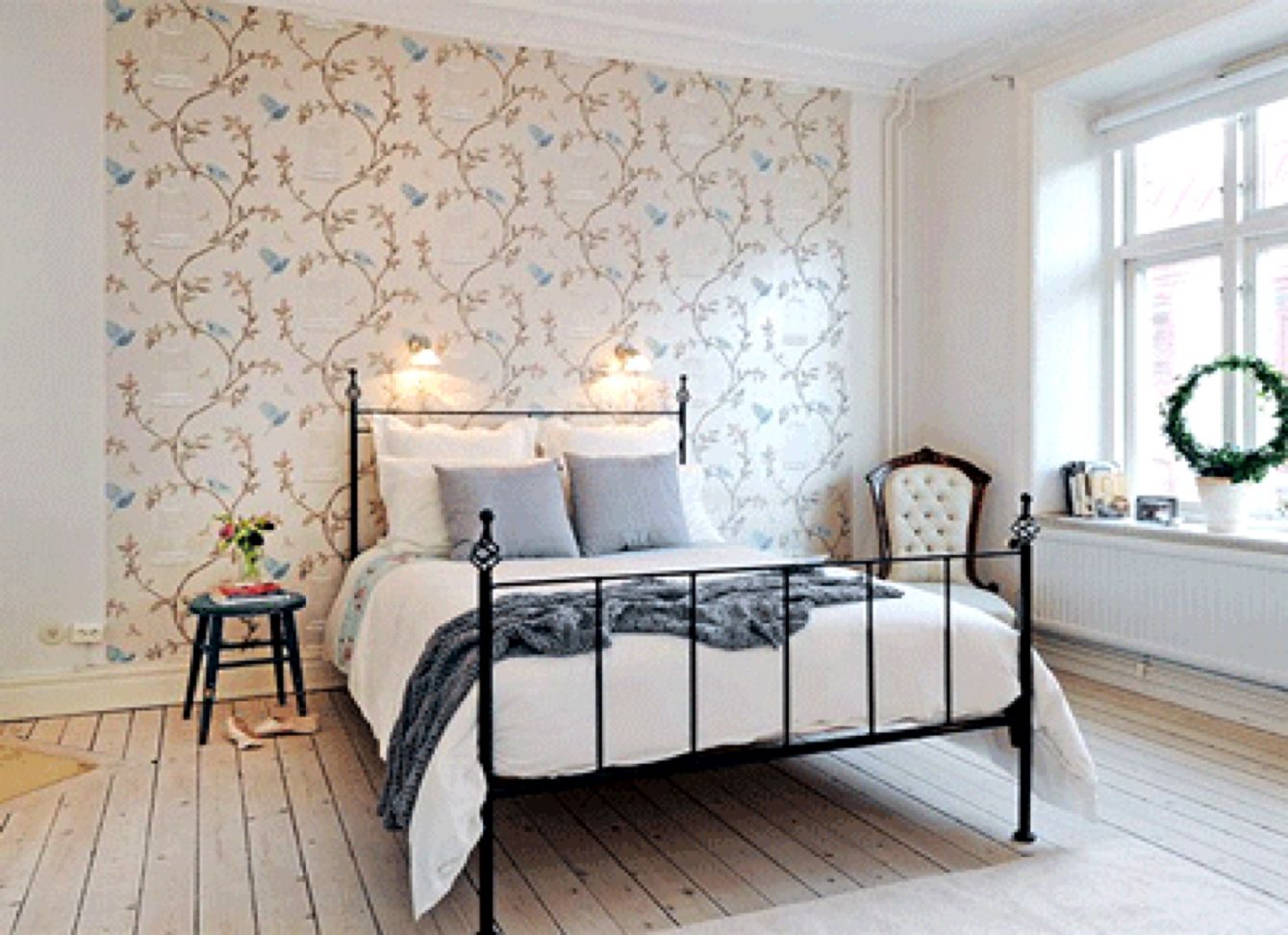 Bedroom Wallpaper Decorating Ideas Modern Man Designs Bird Wall Bedroom Wallpaper Decorating Ideas Modern Man Designs Bird Wall