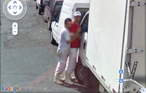 Image result for imagens bizarras do google street view