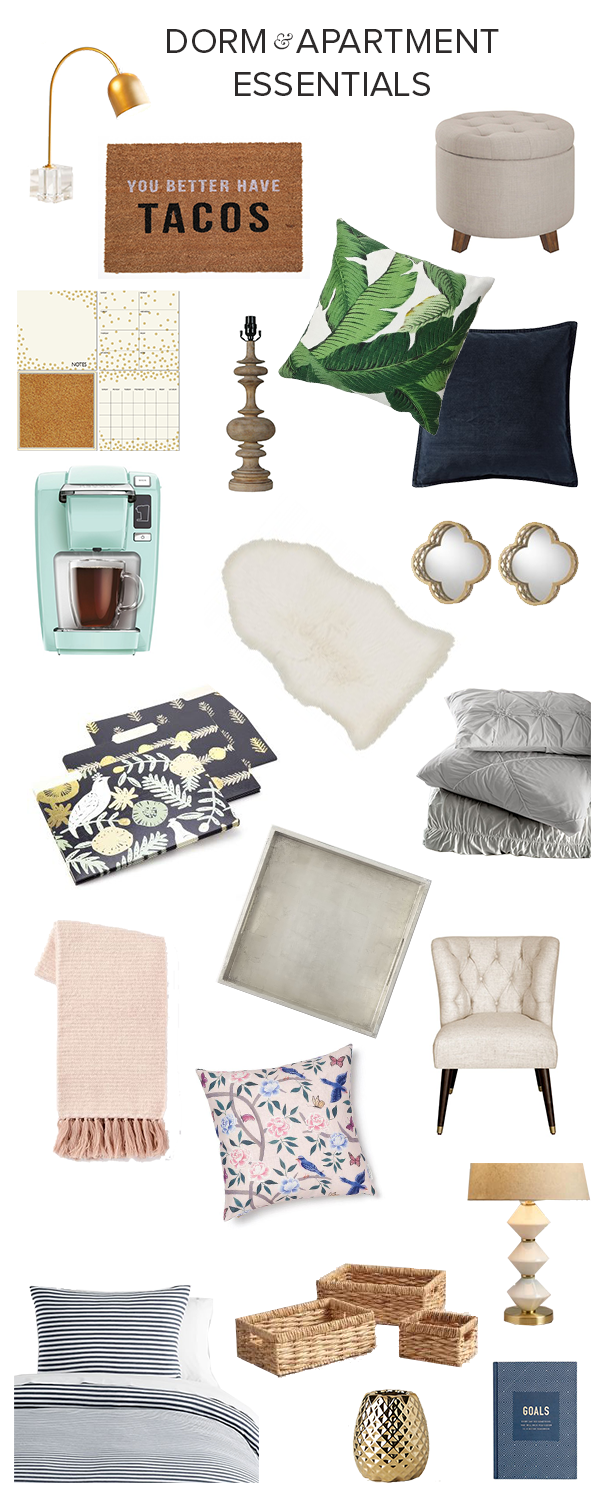 Dorm & Apartment Essentials - Michaela Noelle Designs