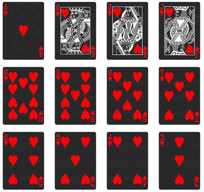 Kickstarter Carbon Fiber Playing Cards