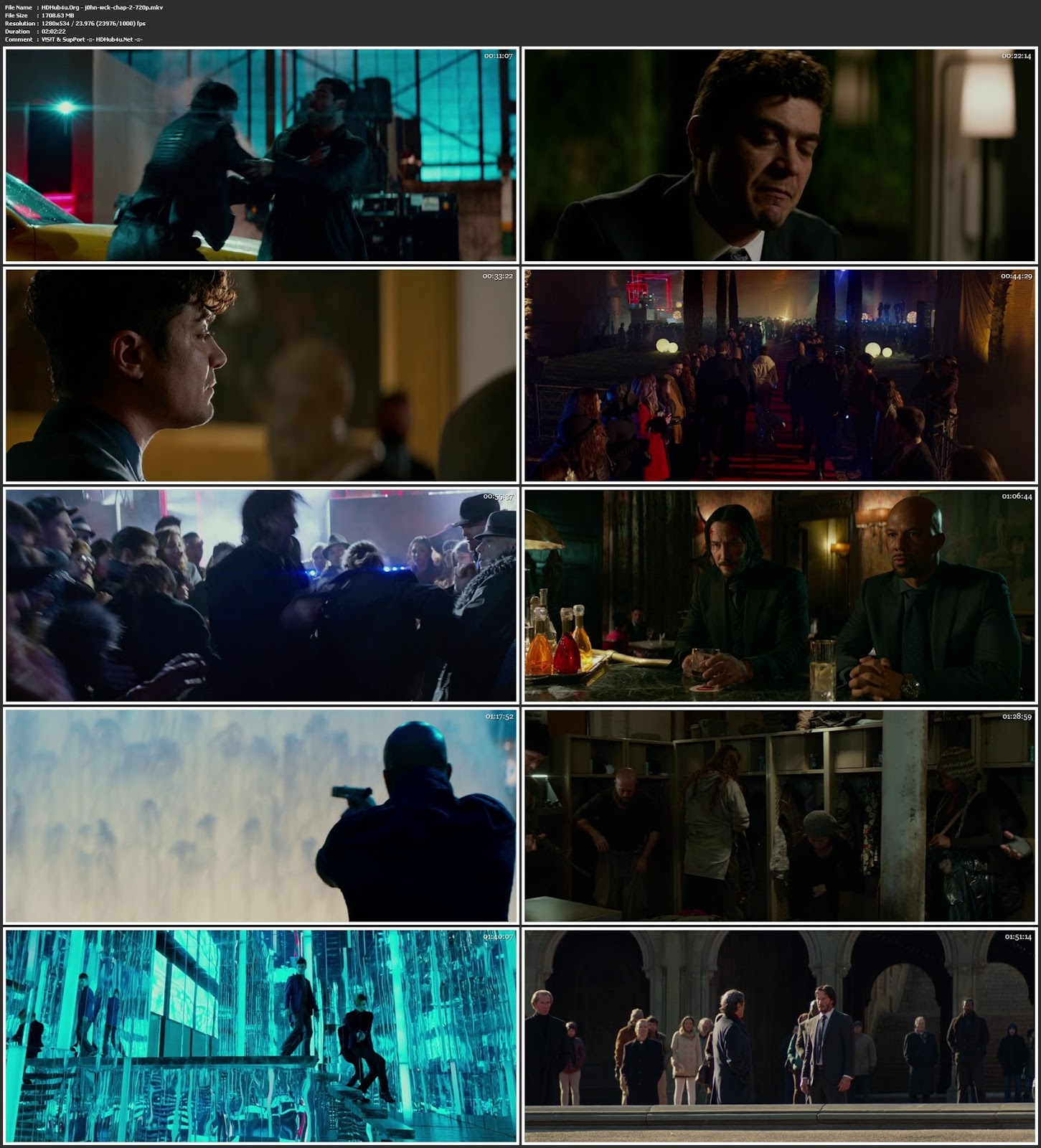 John Wick Chapter 2 (2017) Hindi Dual Audio V2 720p BluRay 1.7GB Download