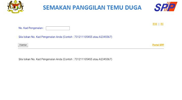 Semakan Panggilan Temuduga SPP 2022 Online (Jadual) - SPA9