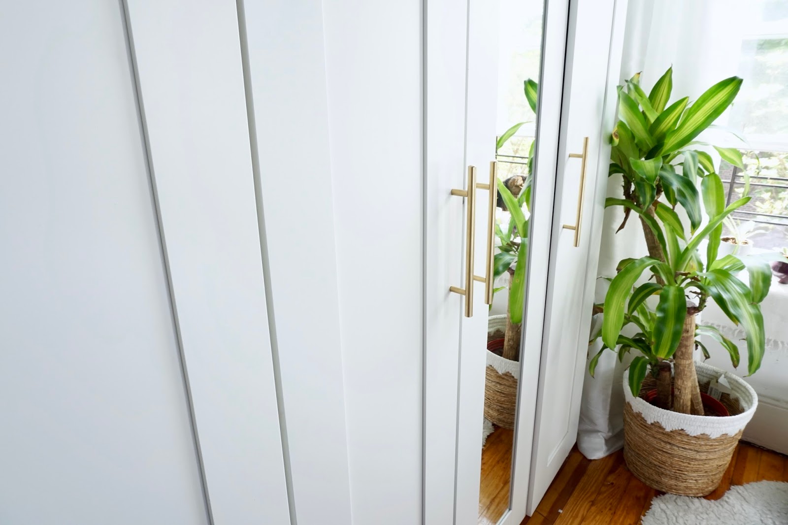 DIY Ikea Brimnes Wardrobe Handle Upgrade TfDiaries