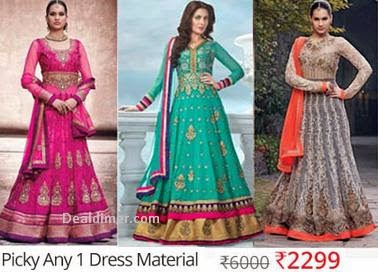 Style DIVA 2 Wedding Collection Dress Material by HIBA