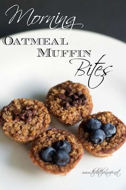 The finished Morning Oatmeal Muffin Bites with the title love it. 