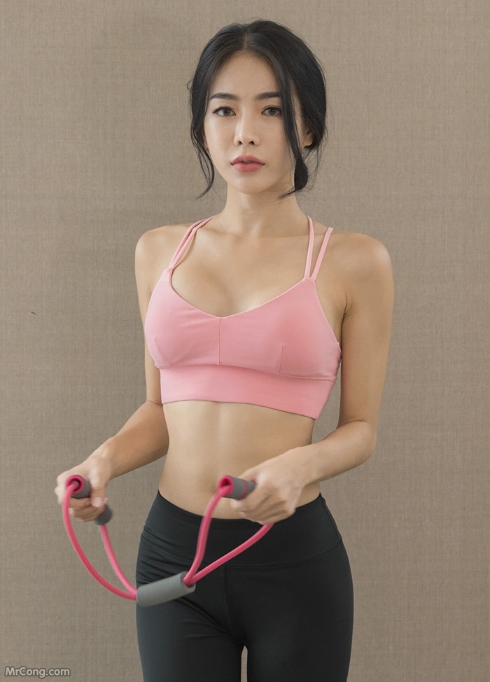 The beautiful An Seo Rin shows off her figure with a tight gym fashion (273 pictures) photo 3-2