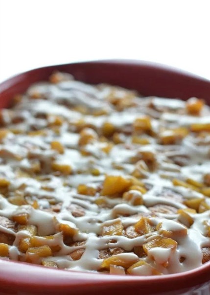 APPLE FRITTER BREAKFAST CASSEROLE APPLE FRITTER BREAKFAST CASSEROLE