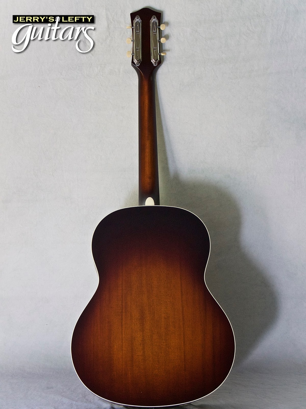 Jerry's Lefty Guitars newest guitar arrivals. Updated weekly! Waterloo Jumbo King Deluxe left